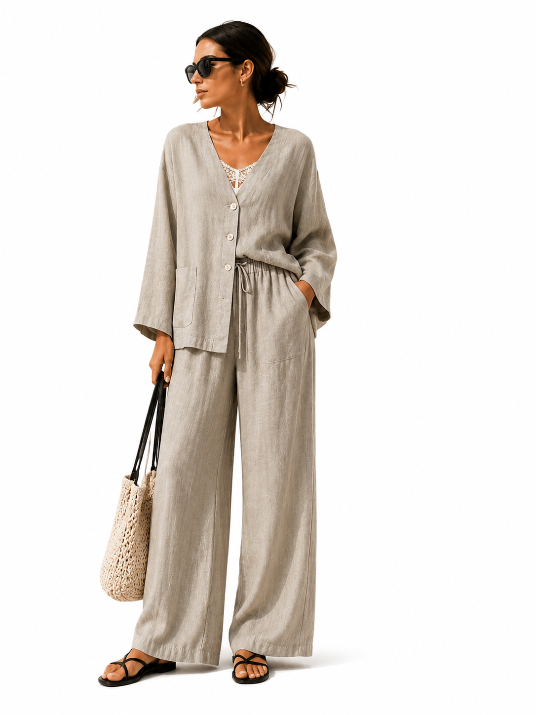 Breeze Linen Lounge Set