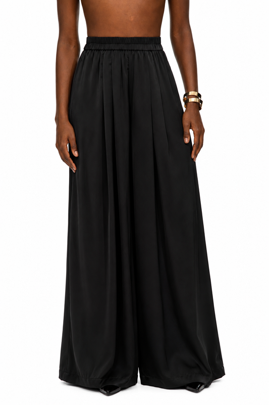 Pantalones de pernera ancha Midnight Flow