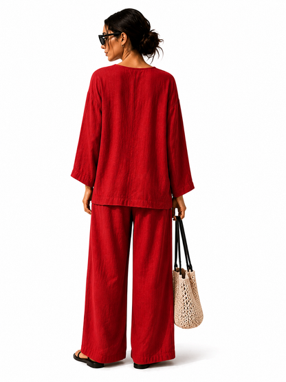 Breeze Linen Lounge Set