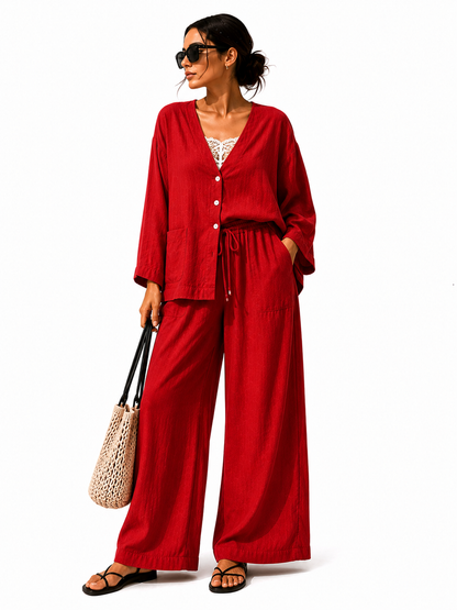 Breeze Linen Lounge Set