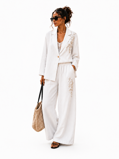 Embroidered Cotton Set