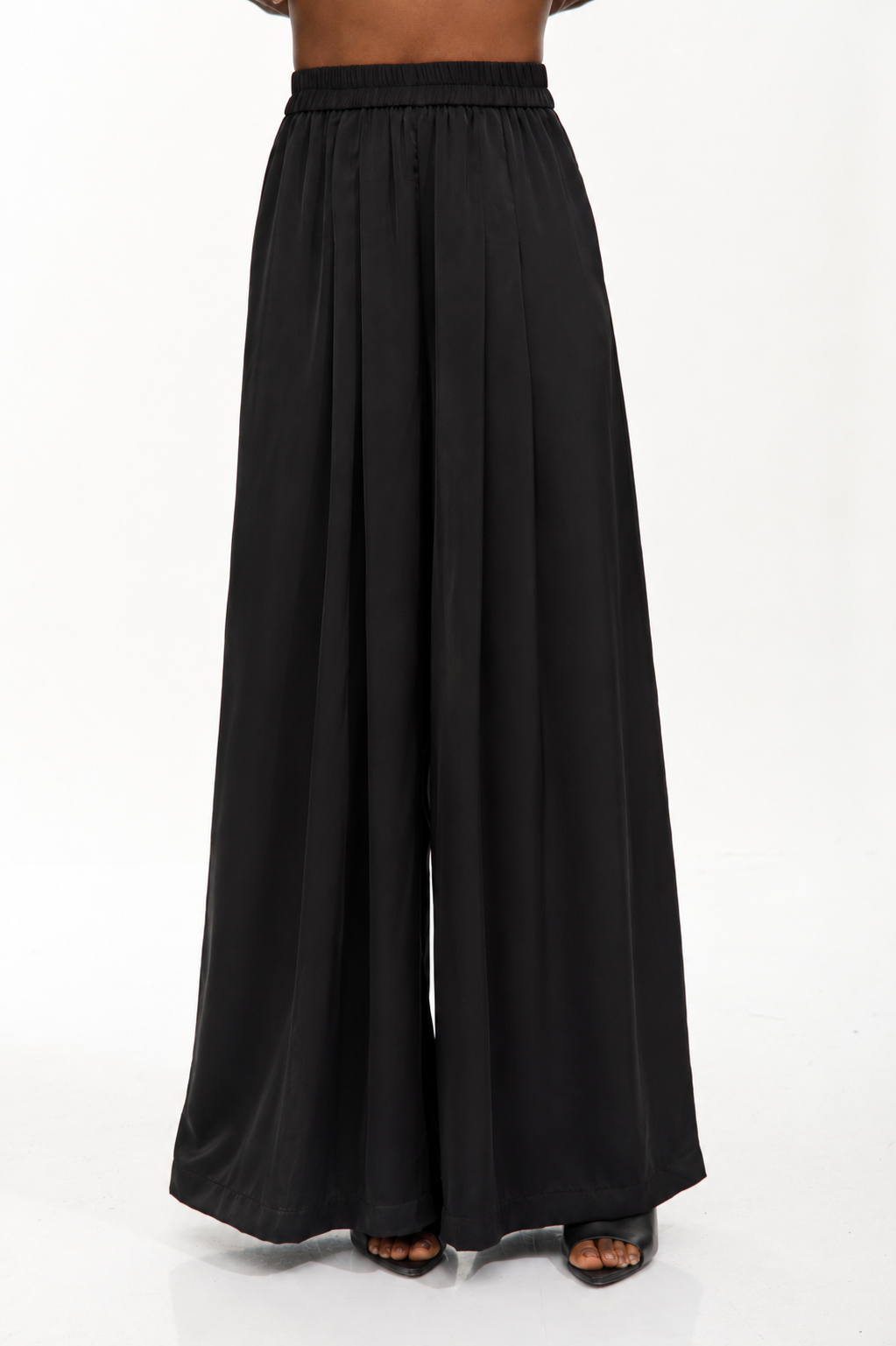 Midnight Flow Wide-Leg Pants