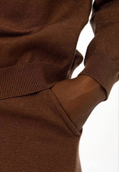 Conjunto de punto de lujo y cómodo